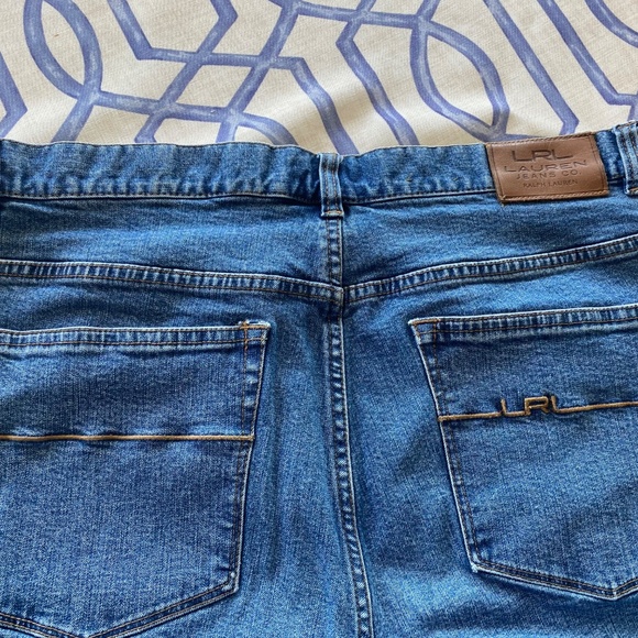 Ralph Lauren Blue Denim Jeans Size 14 Classic Straight  Worn 3 Times - Picture 8 of 8